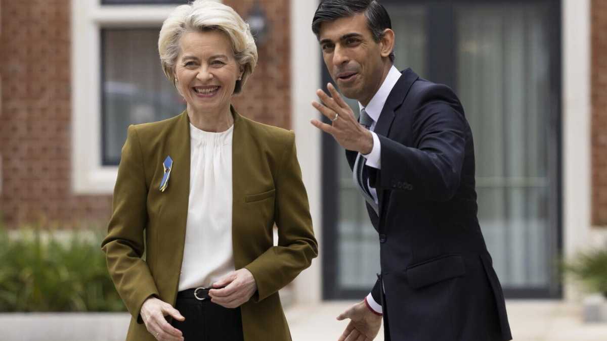 Immagine di Così Sunak, il raccoglitore di cocci, ha costruito in silenzio l’accordo con l’Ue sulla Brexit