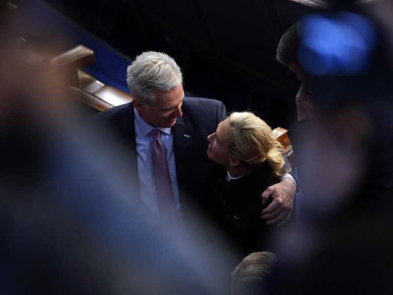  Kevin McCarthy e Majorie Greene (Lapresse)