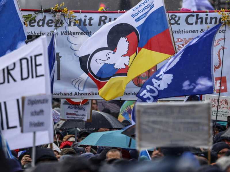 Foto di Hannibal Hanschke, via Ansa&nbsp;<br />