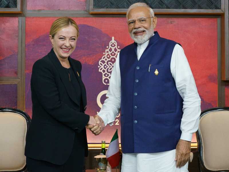 Meloni in India alla ricerca di un'alternativa alla Via della Seta