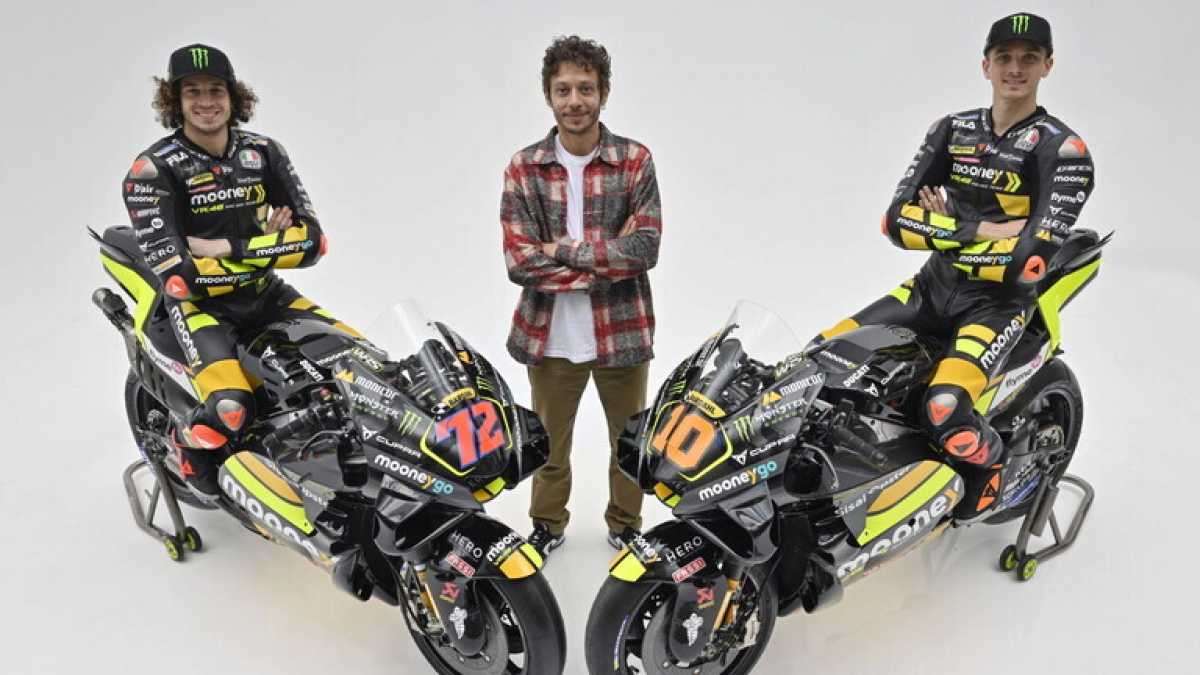 Immagine di Valentino Rossi vuole vincere in MotoGp. Con Marini e Bezzecchi