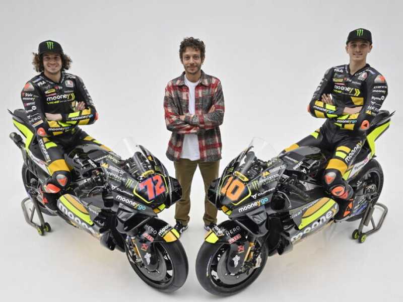 Valentino Rossi vuole vincere in MotoGp. Con Marini e Bezzecchi