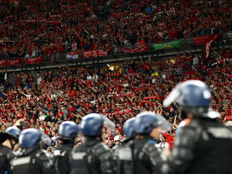 La finale di Champions tra Liverpool e Real Madrid (Ansa)