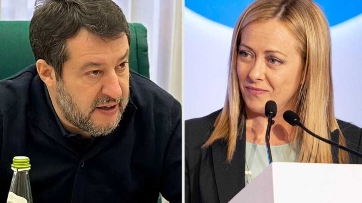 Immagine di Meloni porta il Cdm a Cutro, ultima sfida di Salvini sui migranti: "Basta buonismo"