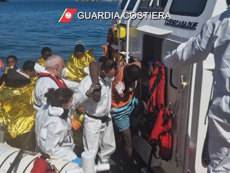 Foto di Guardia costiera, via Ansa&nbsp;<br />