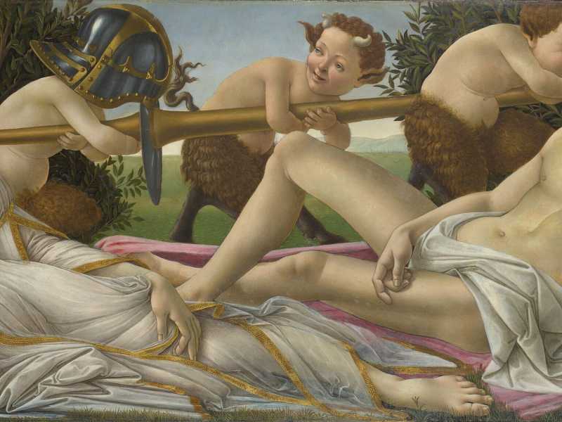 Venere e Marte, di Sandro Botticelli (Wikipedia)