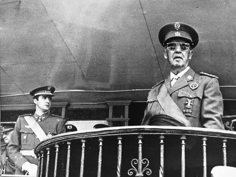 Francisco Franco nel 1969 (Fotocollectie Anefo Reportage - via Wikimedia Commons)<br />