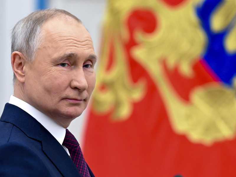 &nbsp;Vladimir Putin (Kremlin Pool Photo via AP)