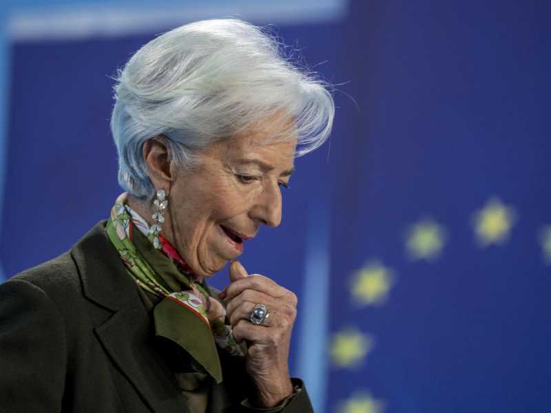 La presidente della Bce, Christine Lagarde (AP Photo / Michael Probst)