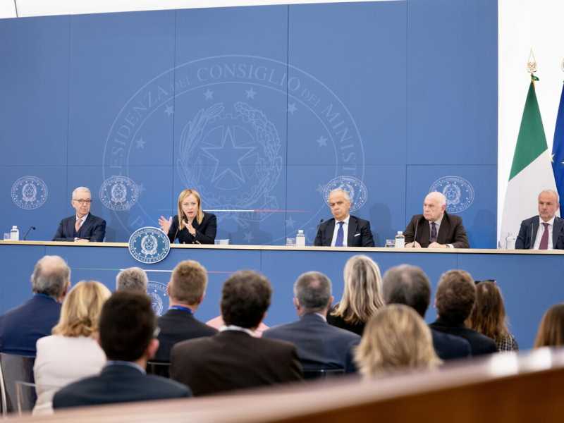 Foto di Filippo Attili, Palazzo Chigi, via Ansa <br />