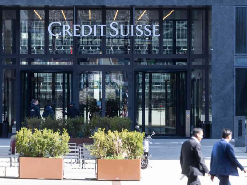 La sede di Credit Suisse a Zurigo (GettyImages)