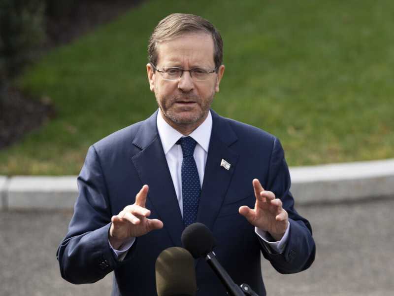 l presidente d&rsquo;Israele Isaac Herzog (Ansa)&nbsp;<br />