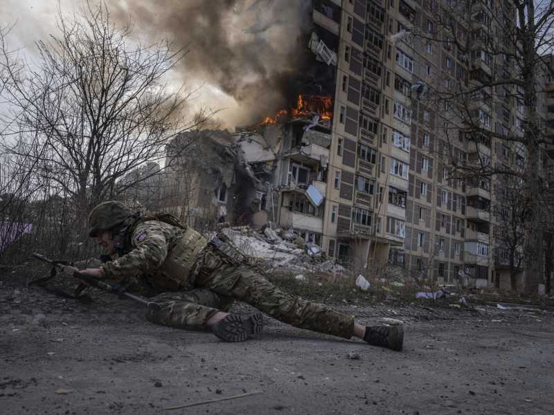 Foto di Evgeniy Maloletka, AP Photo, via LaPresse&nbsp;<br />