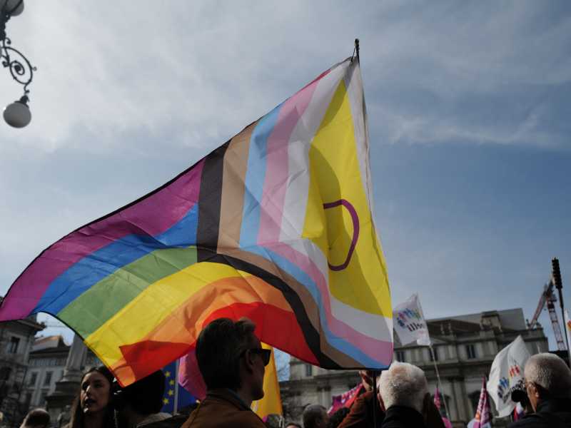  <span style="color: rgb(8, 8, 8); font-family: Lato, sans-serif; font-size: 14px;">Una foto della manifestazione a Milano (Vittorio Zunino Celotto / Getty Images)</span>