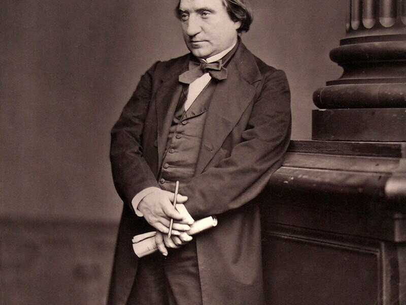 Ernst Renan in una fotografia di Adam-Solomon del 1870 (Wikipedia)&nbsp;<br />