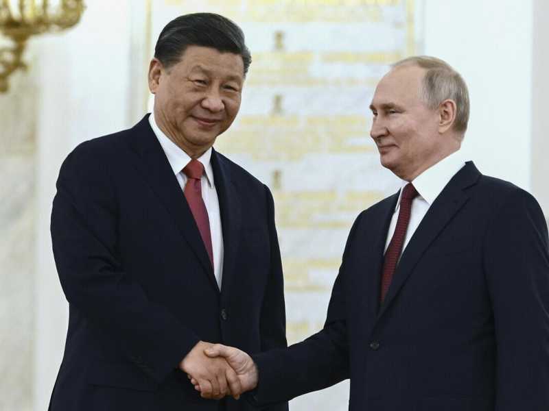 Xi Jinping e Vladimir Putin (Ansa)