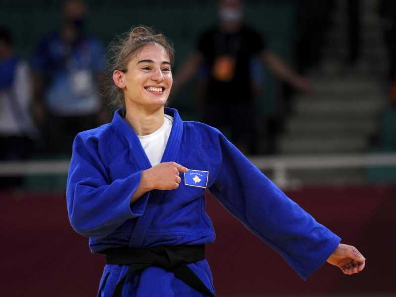 Nora Gjakova (foto Ap, via LaPresse)