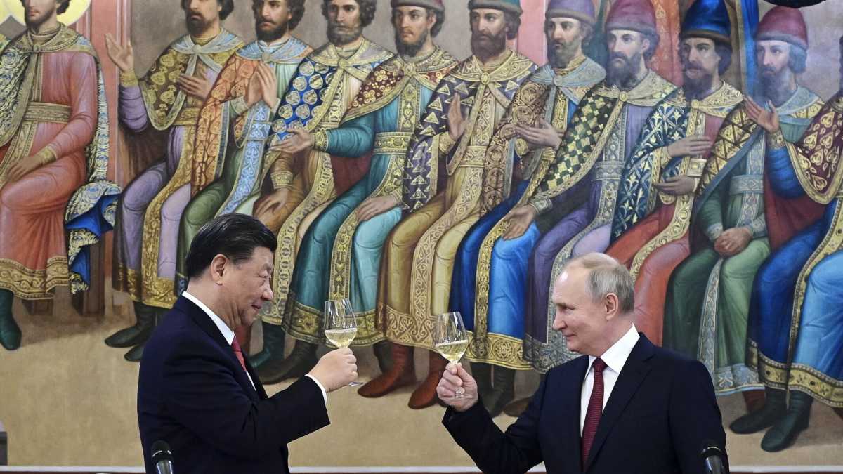Immagine di Putin e Xi Jinping, amici non proprio a tutto gas