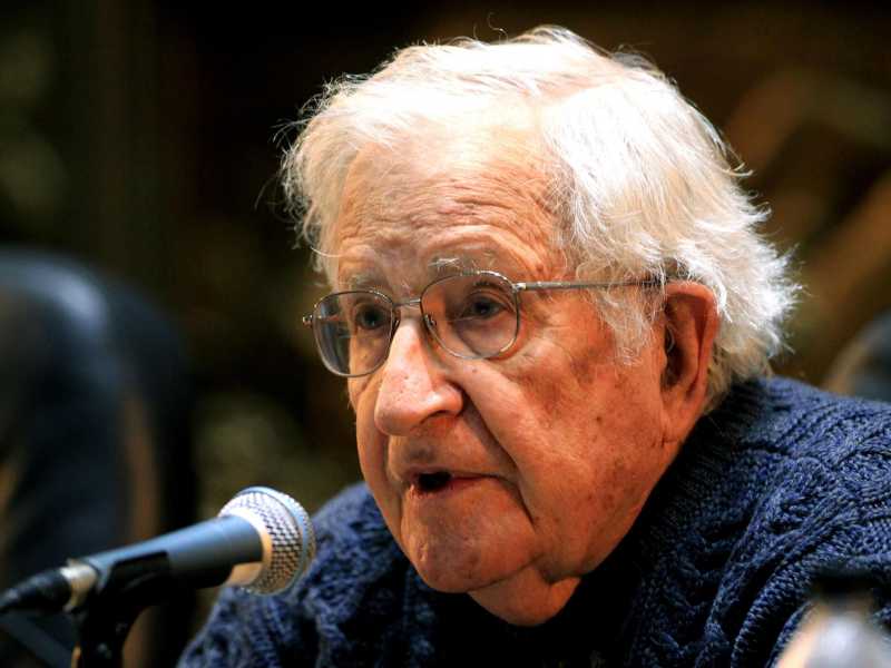  Noam Chomsky (Foto Raul Martinez)