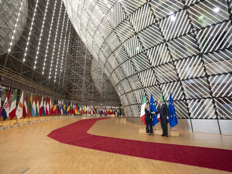 Foto di Filippo Attili, Palazzo Chigi, via LaPresse <br />