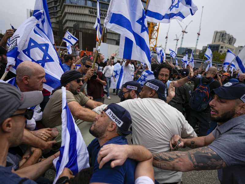 Foto di Ohad Zwigenberg, AP Photo, via LaPresse <br />