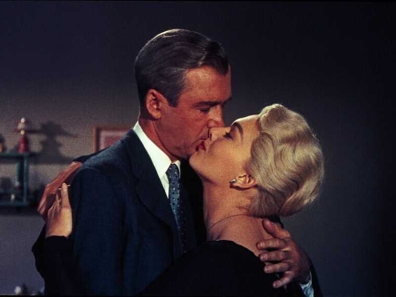 Una scena dal film di Hitchcock