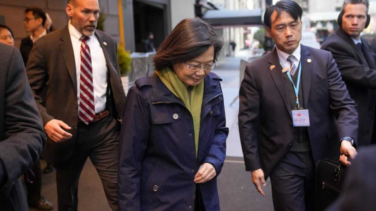Immagine di La presidente taiwanese vola in America e Pechino minaccia