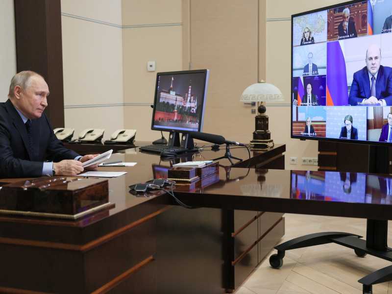 Foto di Gavriil Grigorov, Sputnik, Kremlin Pool Photo via AP, via LaPresse&nbsp;<br />