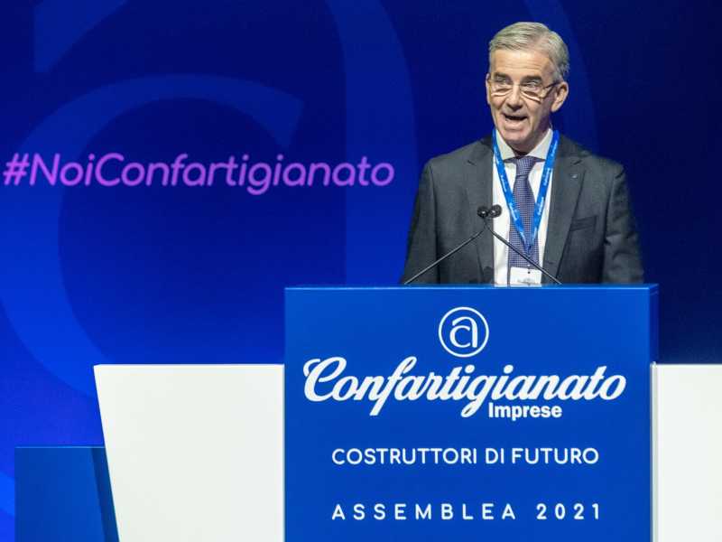 Il presidente di Confartigianato Marco Granelli (Lapresse)