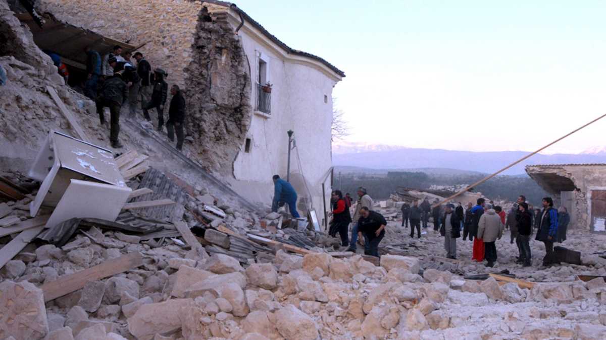 Immagine di Quello che resta quando la terra ha finito di tremare