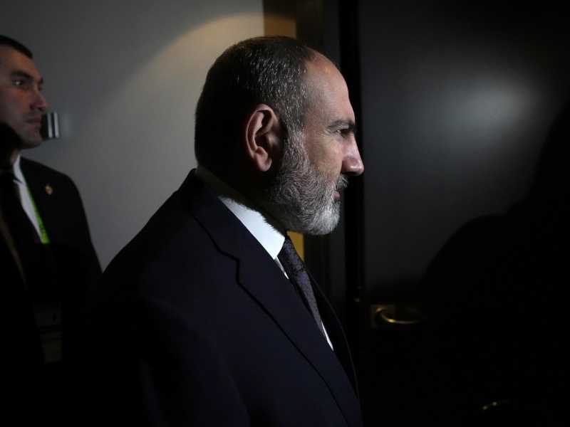 Il primo ministro armeno Nikol Pashinyan (Lapresse)