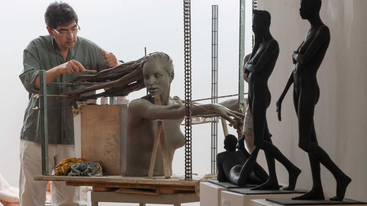 Immagine di Lo scultore Bergomi ha capito come ricordare le vittime del Covid