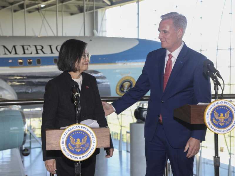 Tsai incontra McCarthy perché ha bisogno di mostrare Taiwan meno isolata