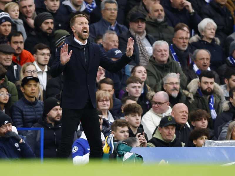 Graham Potter, ex allenatore del Chelsea (Ansa)