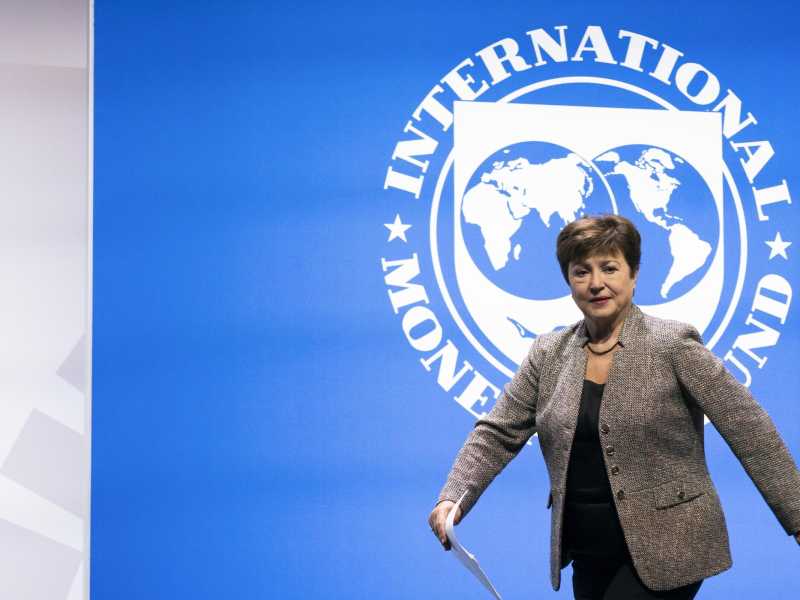 La direttrice del Fmi Kristalina Georgieva (Lapresse)