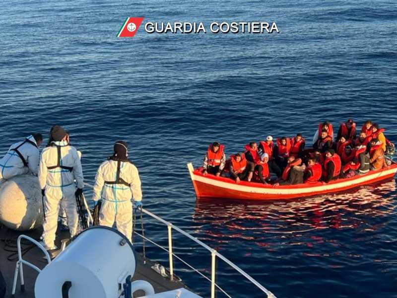 Foto di Guardia costiera, via Ansa&nbsp;<br />