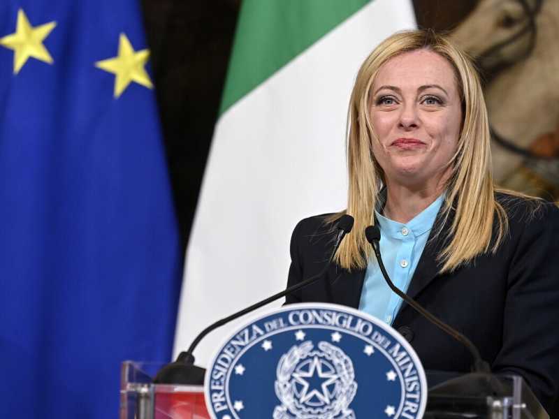 Giorgia Meloni (Ansa)