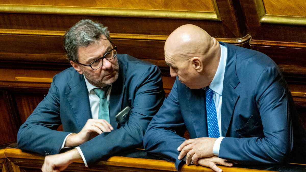 Immagine di Leonardo non scontenta nessuno. Giorgetti e Crosetto all'ombra di Cingolani