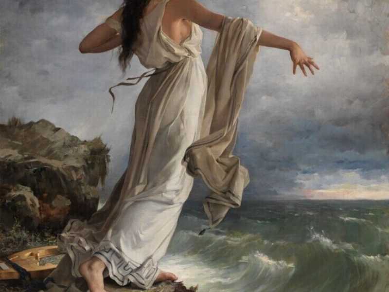 Saffo sulla rupe di Leucate, di Miquel i Selva