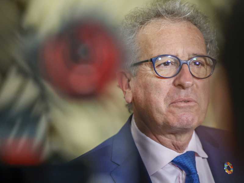 Pierre Gramegna (AP Photo/Olivier Matthys)&nbsp;<br />