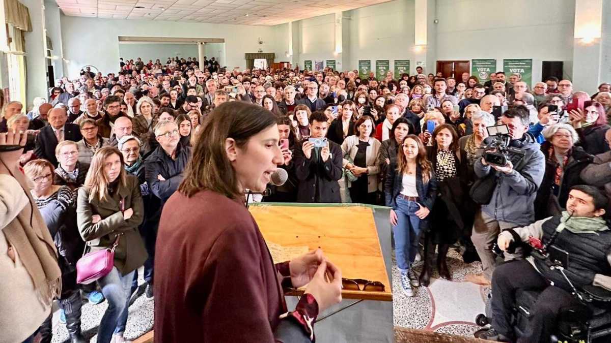 Immagine di "Questa piccola grande Elly". Cena a casa Baglioni per la segretaria del Pd