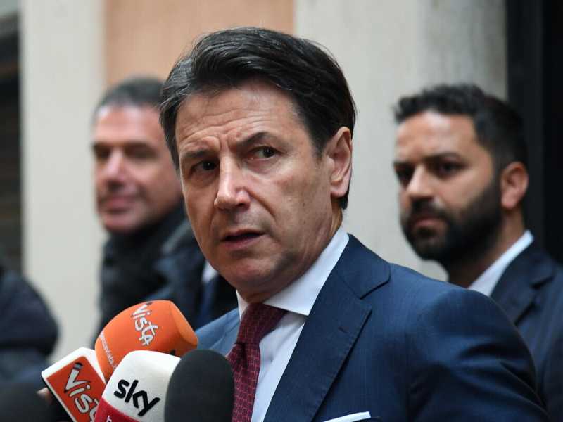 Giuseppe Conte (Ansa)