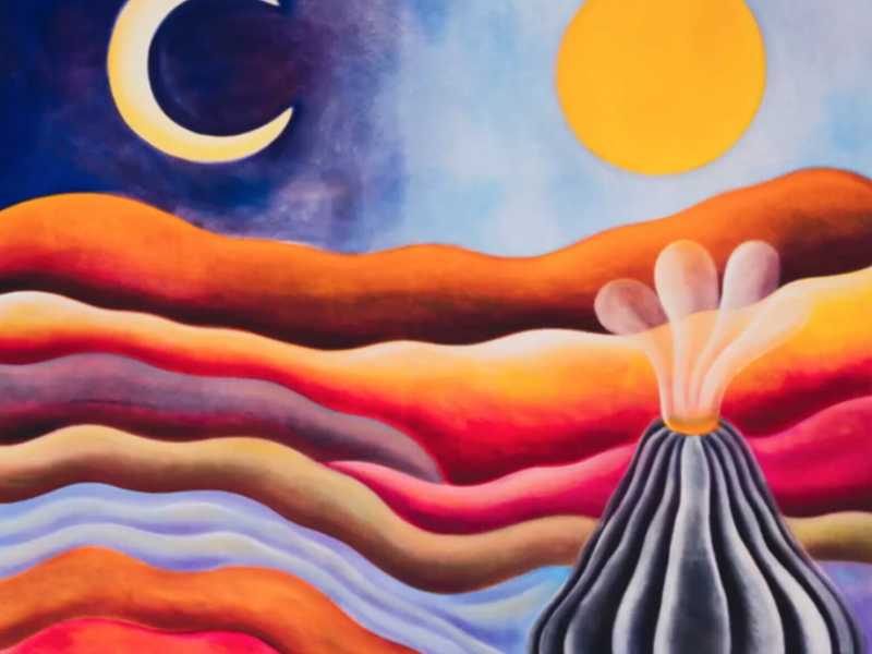 Camilla Enstrom, "The Sun and the Moon", 2021. L'artista &egrave; in cima alla lista dei pi&ugrave; richiesti nel 2023
