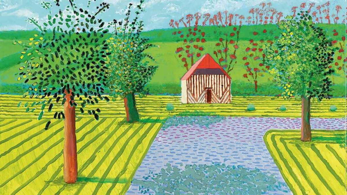 Immagine di Leggere la biografia di Hockney per riscoprire la bellezza della primavera