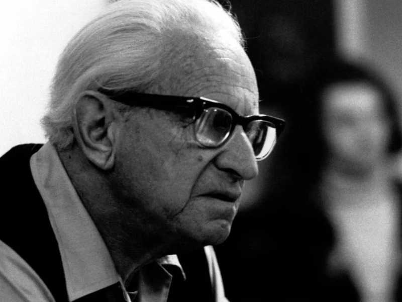 Herbert Marcuse nel 1974 (William Karel / Getty Images)