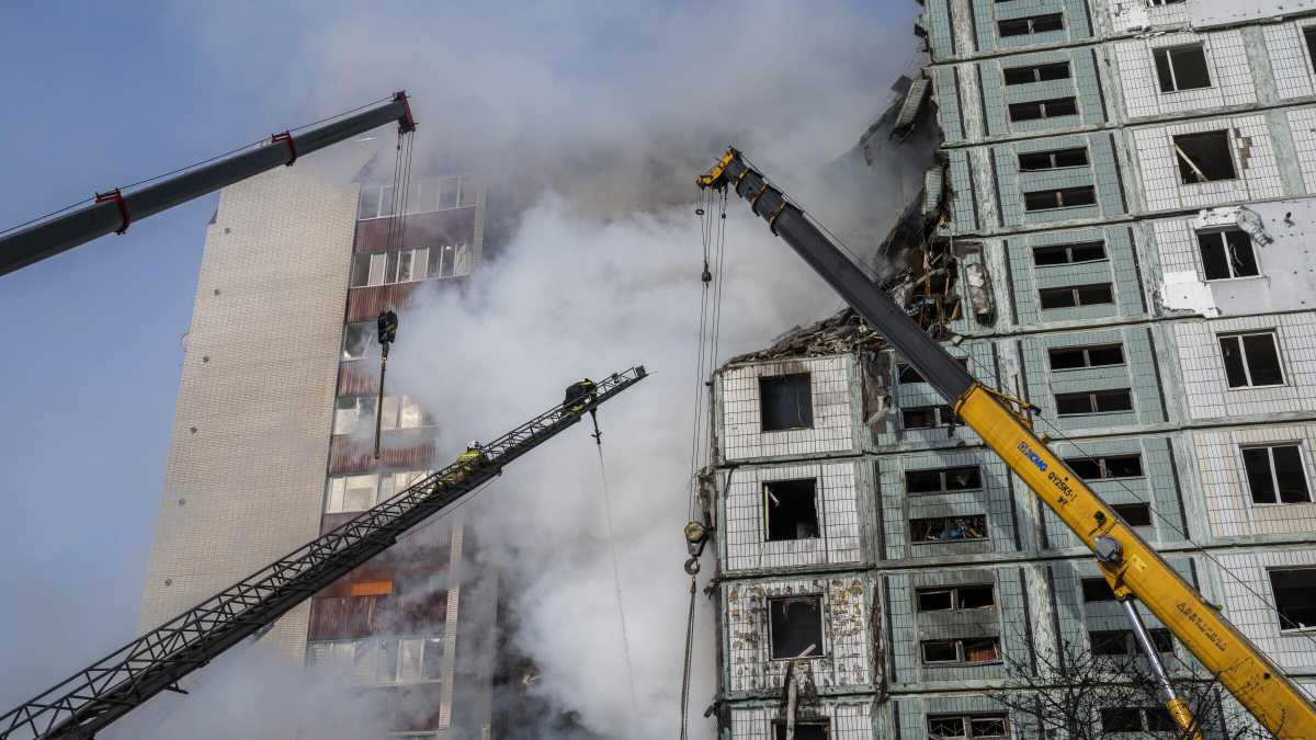 Immagine di Missili “denazificatori” su Uman, la città dei pellegrinaggi ebraici