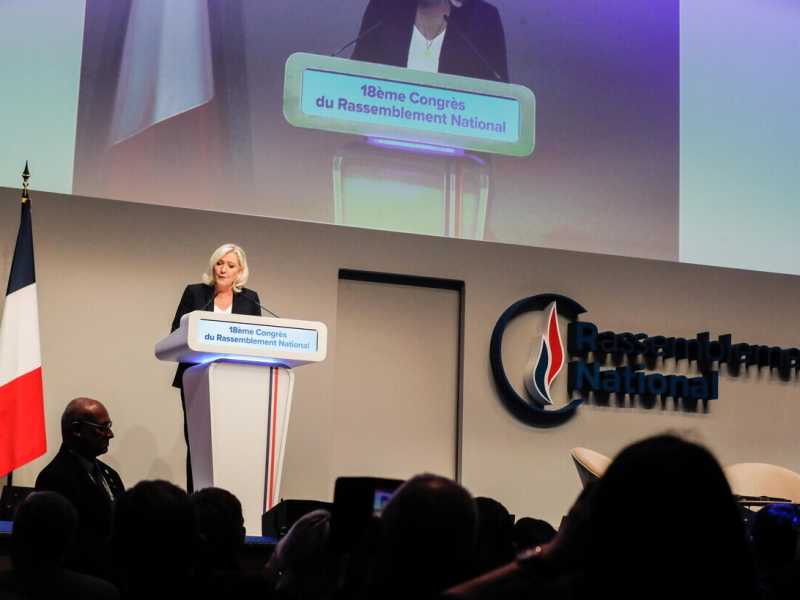 Marine Le Pen (Ansa)