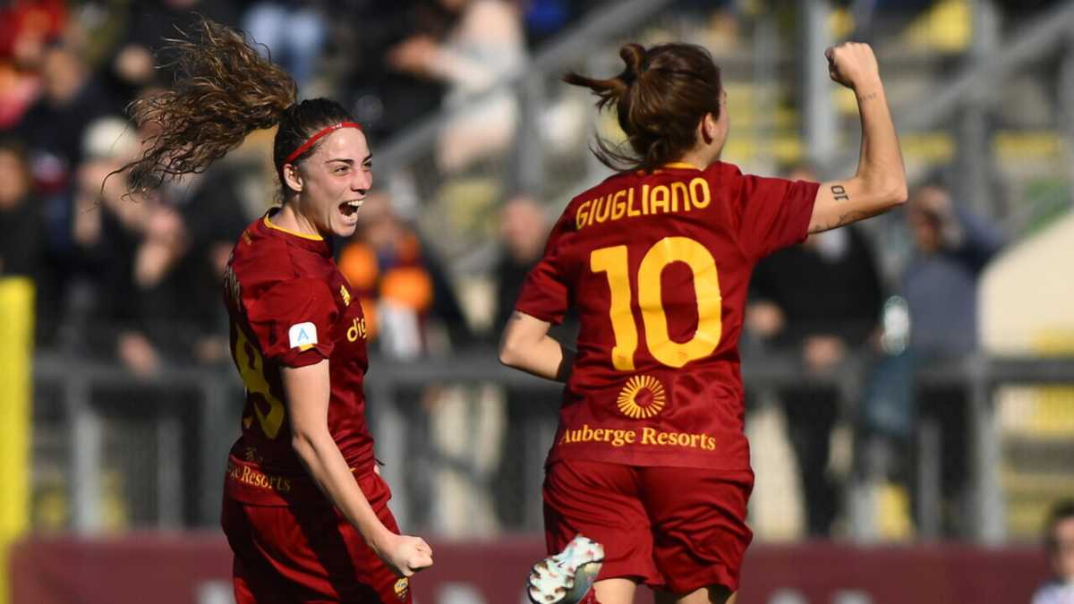 Immagine di Le donne della Roma e lo scudetto delle prime volte