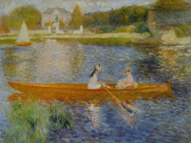 In barca sulla Senna, di Pierre Auguste Renoir (Wikipedia)