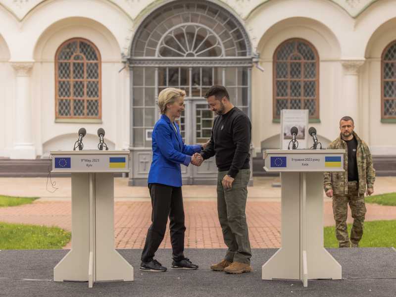 Von der Leyen a Kyiv: "Qui sono difesi i valori dell'Ue". Il discorso integrale
